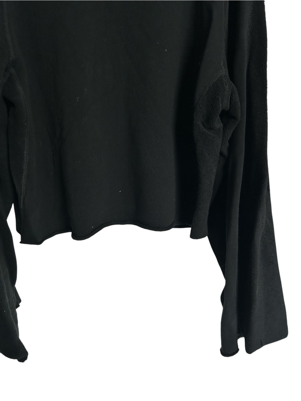 7 for All Mankind Flare Sleeve Crop Sweatshirt - medium - Picture 13 of 14